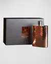 Sertodo Copper Espadin Grand Daddy Flask, 4x5" With Gift Box. In Copper