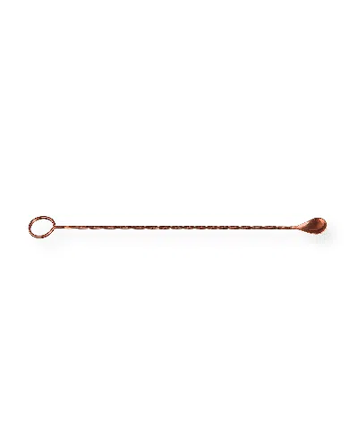 Sertodo Copper The Ringer Bar Spoon, 12" In Copper