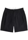 Served Drill Part Timer Cotton Shorts