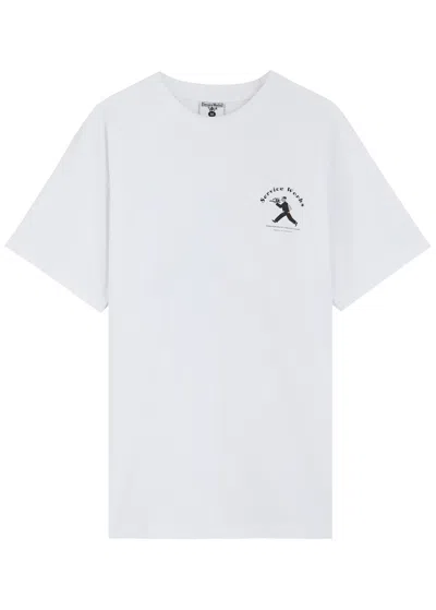 Served Waiter Printed Cotton T-shirt