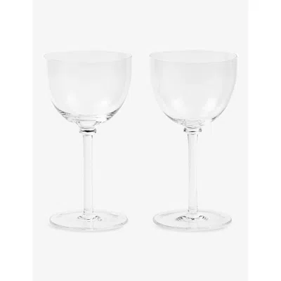Service Projects Walter 05 Crystal Glass Martini Glasses Set Of Two Clear