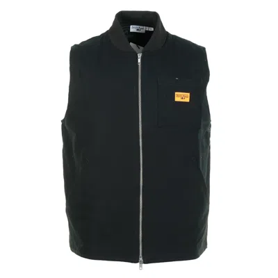 Service Works Canvas Work Vest Black