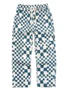 Service Works Chef Check-pattern Drawstring Trousers