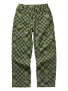 Service Works Chef Check-pattern Drawstring Trousers