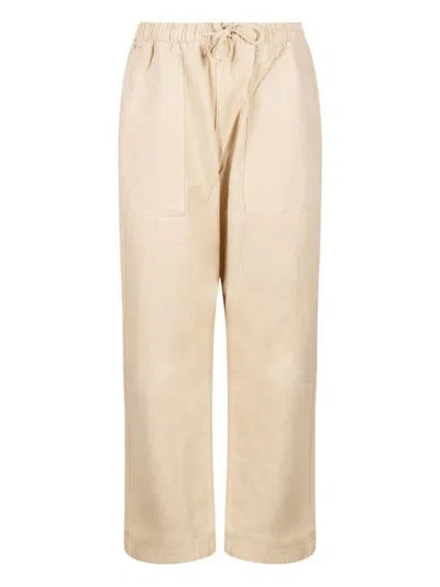 Service Works Chef Drawstring-fastening Patch-pocket Trousers In Gray