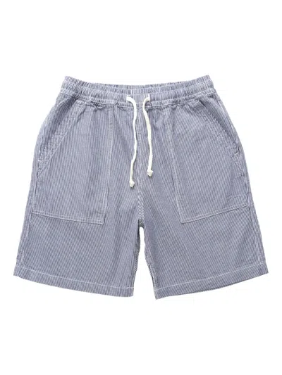 Service Works Chef Stripe-pattern Drawstring Shorts