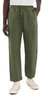 Service Works Classic Canvas Chef Pants Olive In Olive