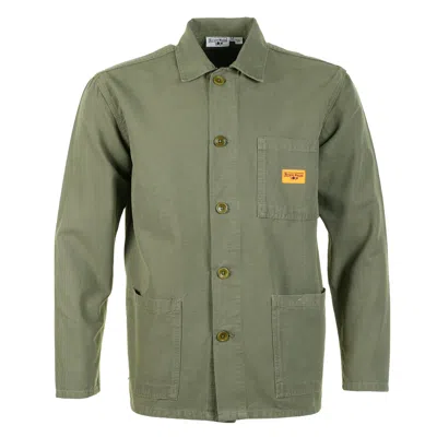 Service Works Classic Chore Shirt Olive In Green
