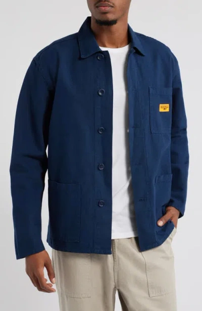 Service Works Classic Cotton Canvas Coverall Jacket In Navy