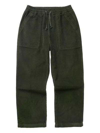 Service Works Corduroy Chef Trousers In Green