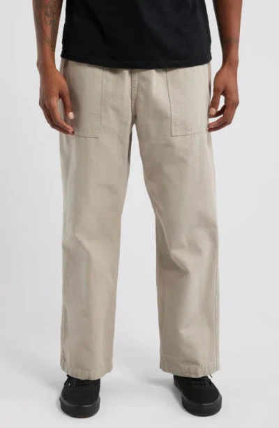 Service Works Classic Cotton Canvas Chef Pants In Stone