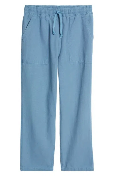 Service Works Cotton Canvas Drawstring Chef Pants In Blue