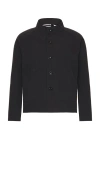 Service Works Fine Twill Waiters Jacket In Black