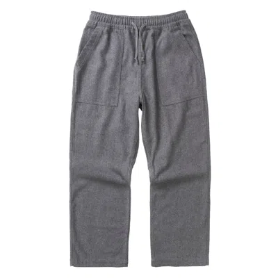 Service Works Flannel Chef Pants Charcoal In Gray