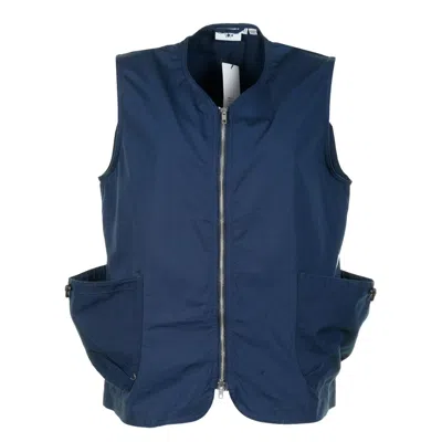 Service Works Gardener Vest Navy In Blue
