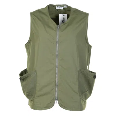 Service Works Gardener Vest Olive In Green