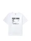 Service Works Garden-graphic T-shirt In White