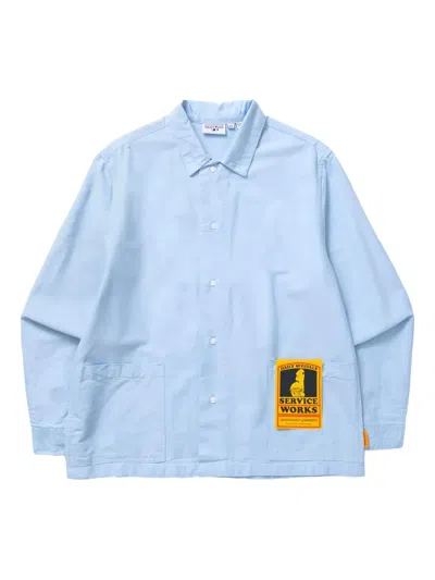 Service Works Long-sleeve Shirt In Blue