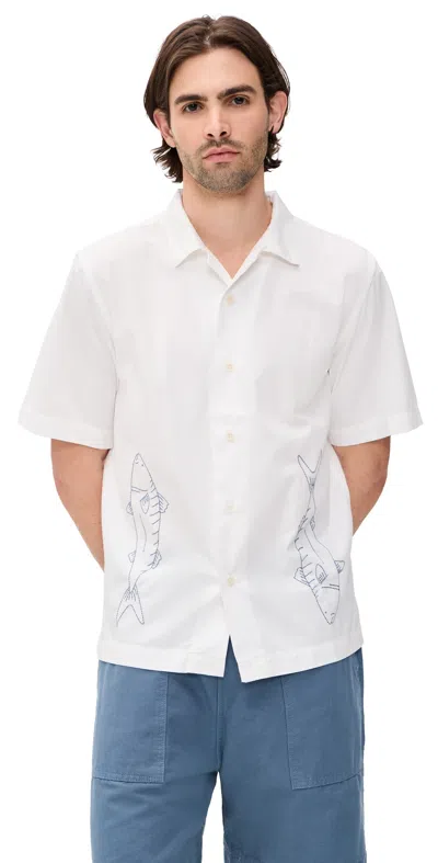 Service Works Mackerel Shirt Off-white