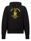 Service Works Maintainence Graphic-print Hoodie In Black