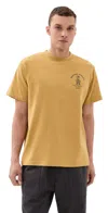 Service Works Maintenance Tee Mustard In Yellow