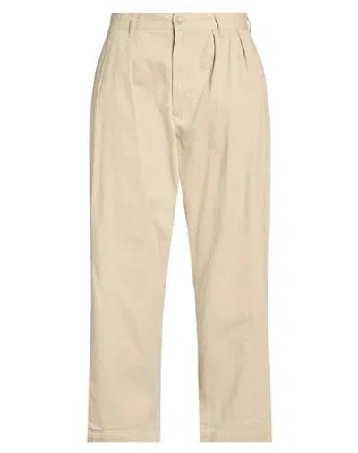 Service Works Man Pants Beige Size Xl Organic Cotton In Neutral