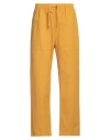 Service Works Man Pants Ocher Size Xs Organic Cotton In Yellow