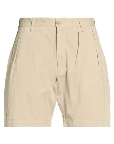 Service Works Man Shorts & Bermuda Shorts Beige Size Xl Organic Cotton In Neutral