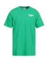 Service Works Man T-shirt Green Size Xl Textile Fibers In Green