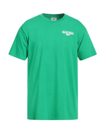 Service Works Man T-shirt Green Size Xl Textile Fibers