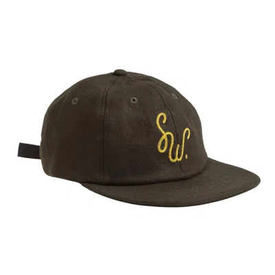Service Works Monogram Cap Dark Moss In Green