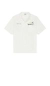 Service Works Necessities Short Sleeve Shirt In Off White