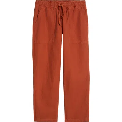 Service Works Organic Cotton Canvas Drawstring Chef Pants In Brown