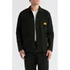 Service Works Organic Cotton Corduroy Button-up Chore Coat In Black