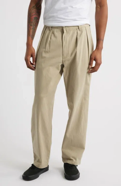 Service Works Organic Cotton Drill Part Timer Pants In Khaki