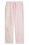 Service Works Organic Cotton Poplin Drawstring Chef Pants In Pink