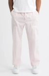Service Works Organic Cotton Poplin Drawstring Chef Pants In Pink