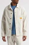 Service Works Organic Cotton Ripstop Front Of House Jacket In Brown