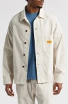 Service Works Organic Cotton Ripstop Front Of House Jacket In Brown