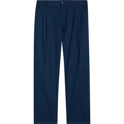 Service Works Part Timer Organic Cotton Twill Pants In Blue