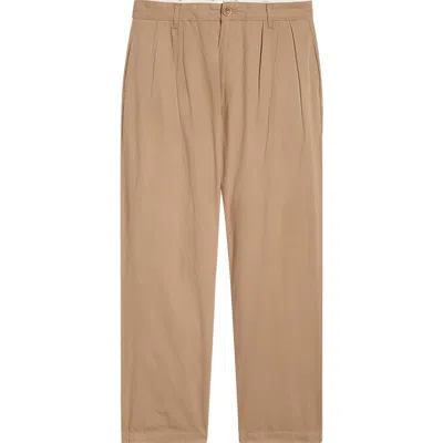 Service Works Part Timer Organic Cotton Twill Pants In Brown