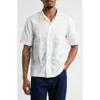 Service Works Picnic Graphic Camp Shirt In White