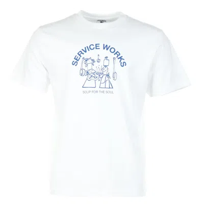 Service Works Soup For Soul Tee White