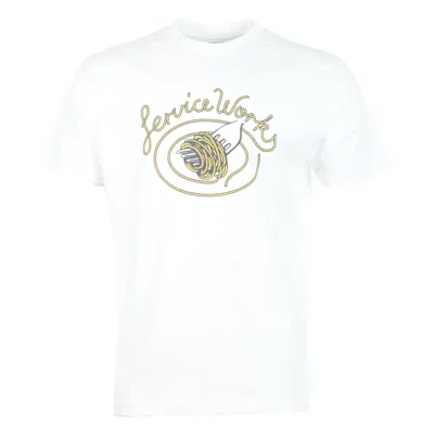 Service Works Spaghetti Tee White