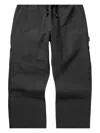Service Works Utility Drawstring-waist Trousers In Black