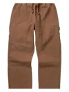 Service Works Utility Drawstring-waist Trousers In Brown