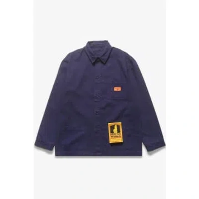 Service Works Waistcoate Classic Canvas Coveral Navy In Blue