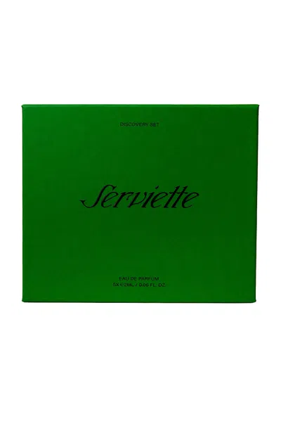 Serviette Discovery Set Eau De Parfum In Transparent