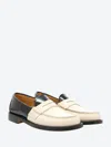 Sesa Footwear Women's Miami High Shine Calfskin Loafers In Licorice In Animal Print