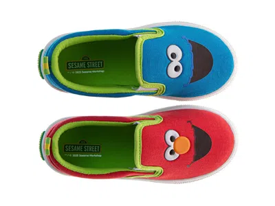 Sesame Street Cookie Monster & Elmo Slipon Sneaker Kids' In Multi
